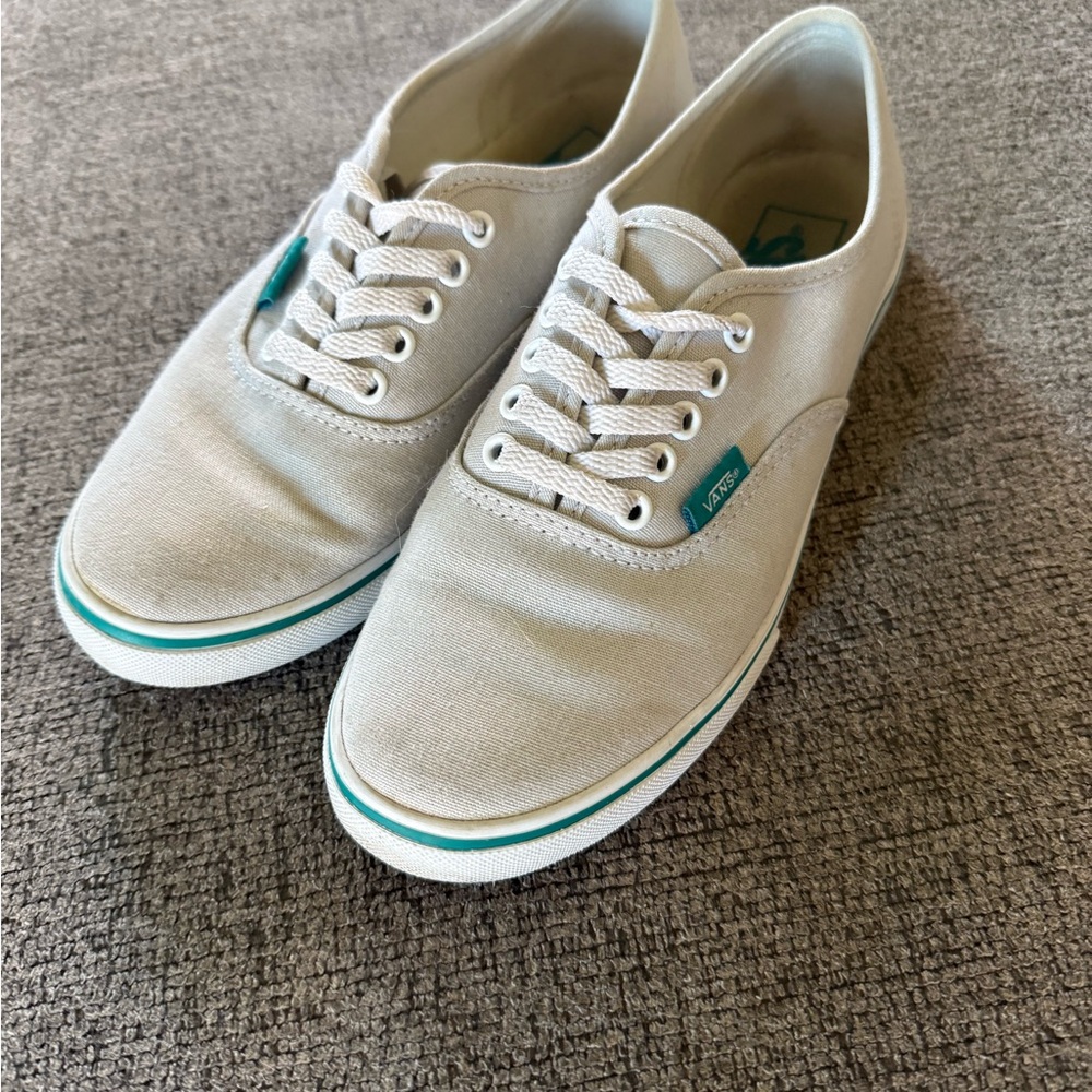 Vans Gray Canvas Sneakers